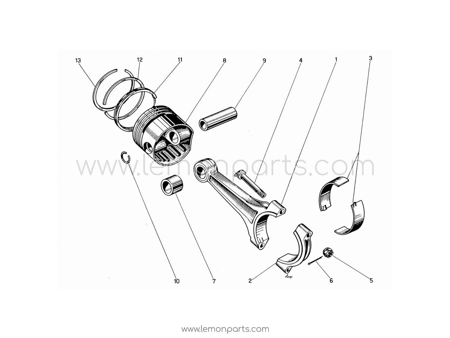 330 GT 2+2 - 004 - Connecting rods