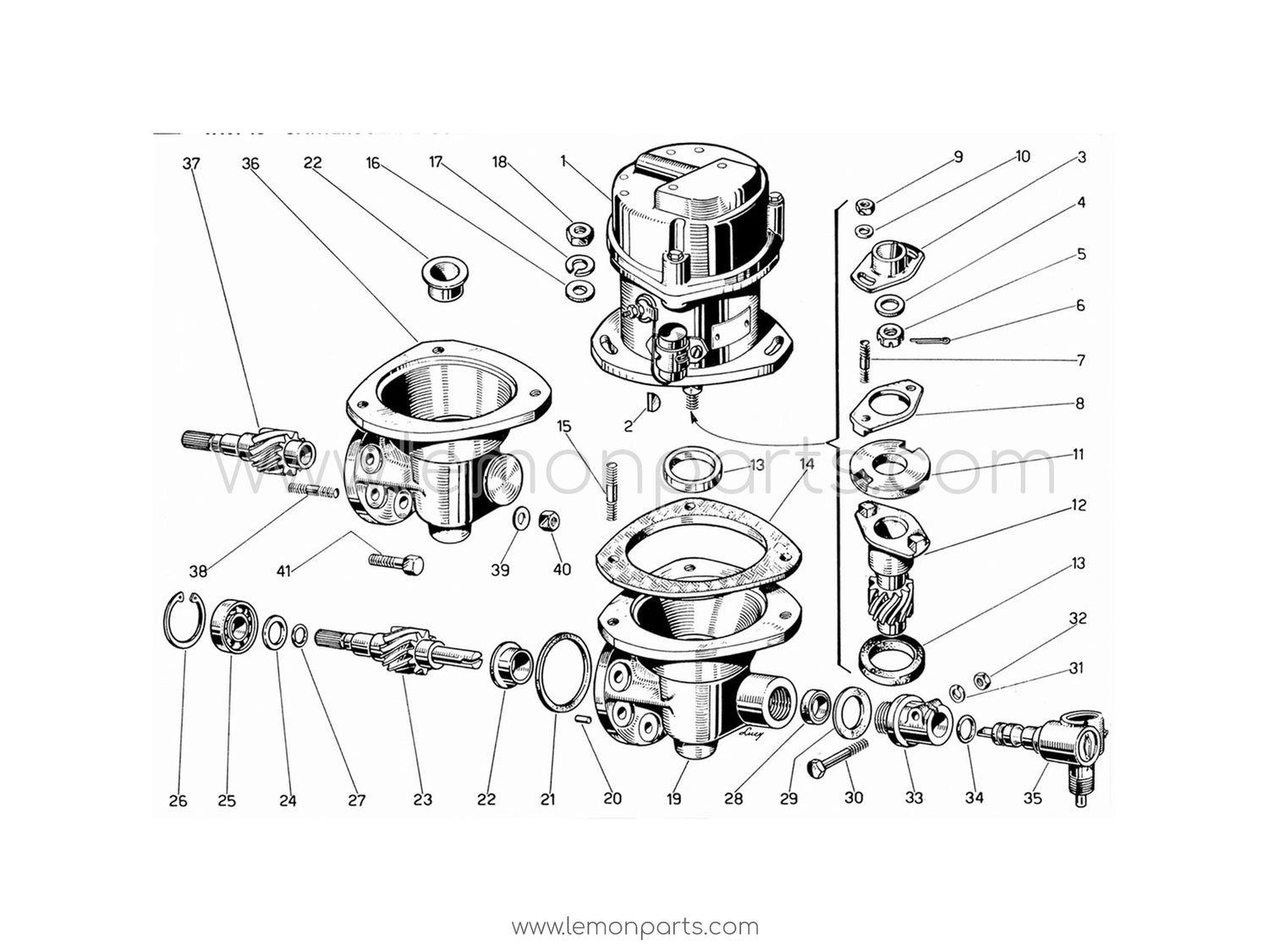 330 GT 2+2 - 013 - Distributors and controls