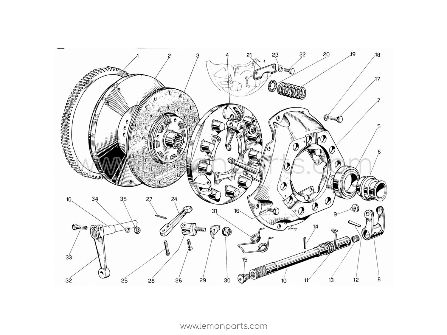 330 GT 2+2 - 016 - Clutch