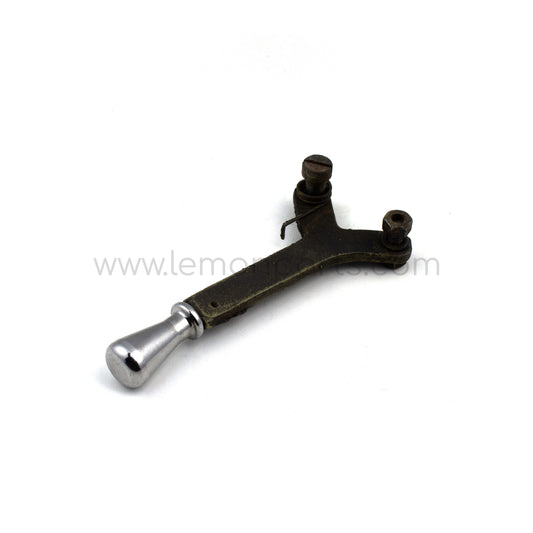 Hood release lever with chromed knob for Ferrari 250 GTE