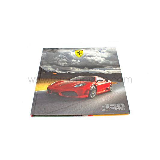 Ferrari 430 Scuderia hardcover media sales brochure
