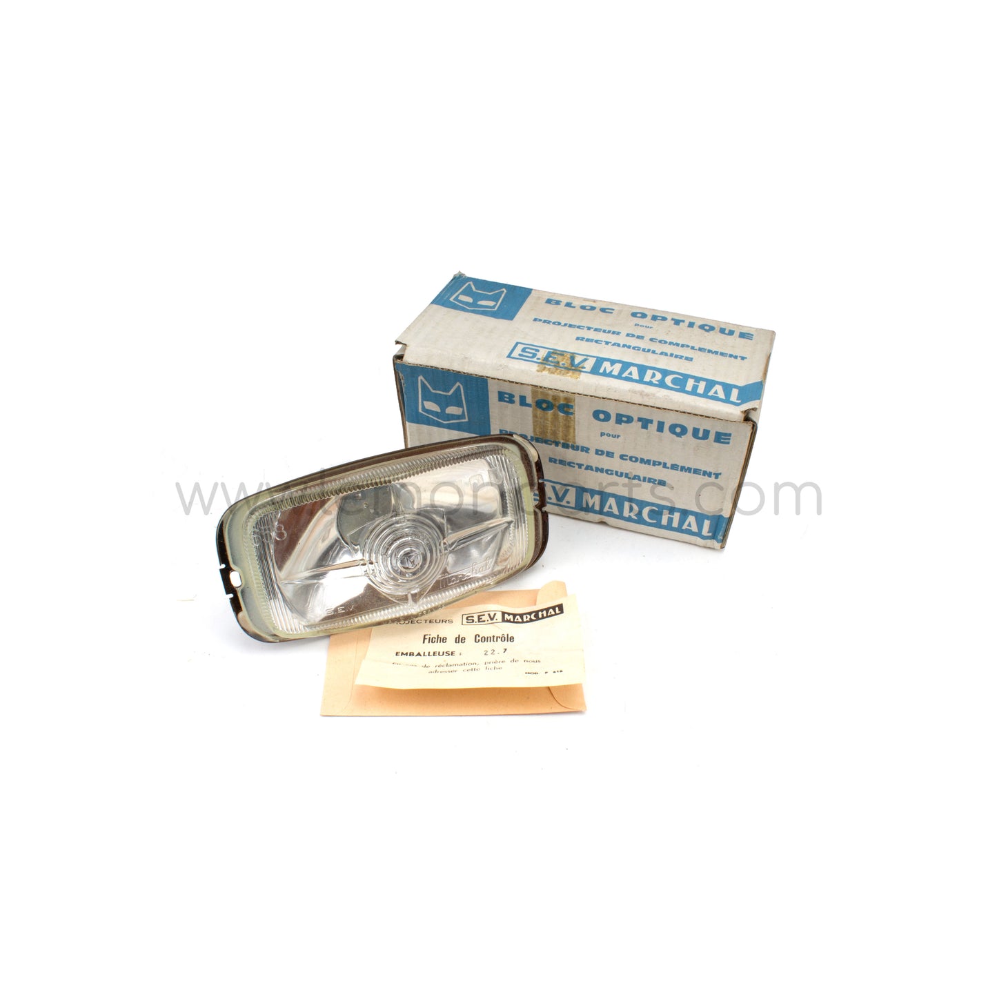 NOS Marchal 658 spot light replacement lens for Ferrari 250