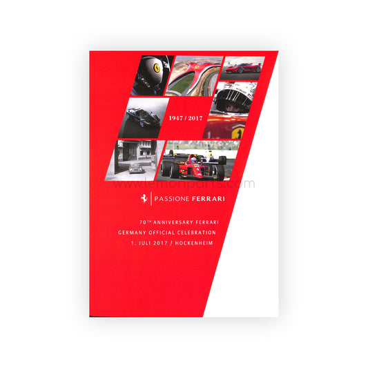 Press kit - Passione Ferrari - 70th anniversary Ferrari Germany Hockenheim