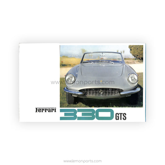 14/66 - Ferrari 330 GTS Pininfarina 1966 sales brochure