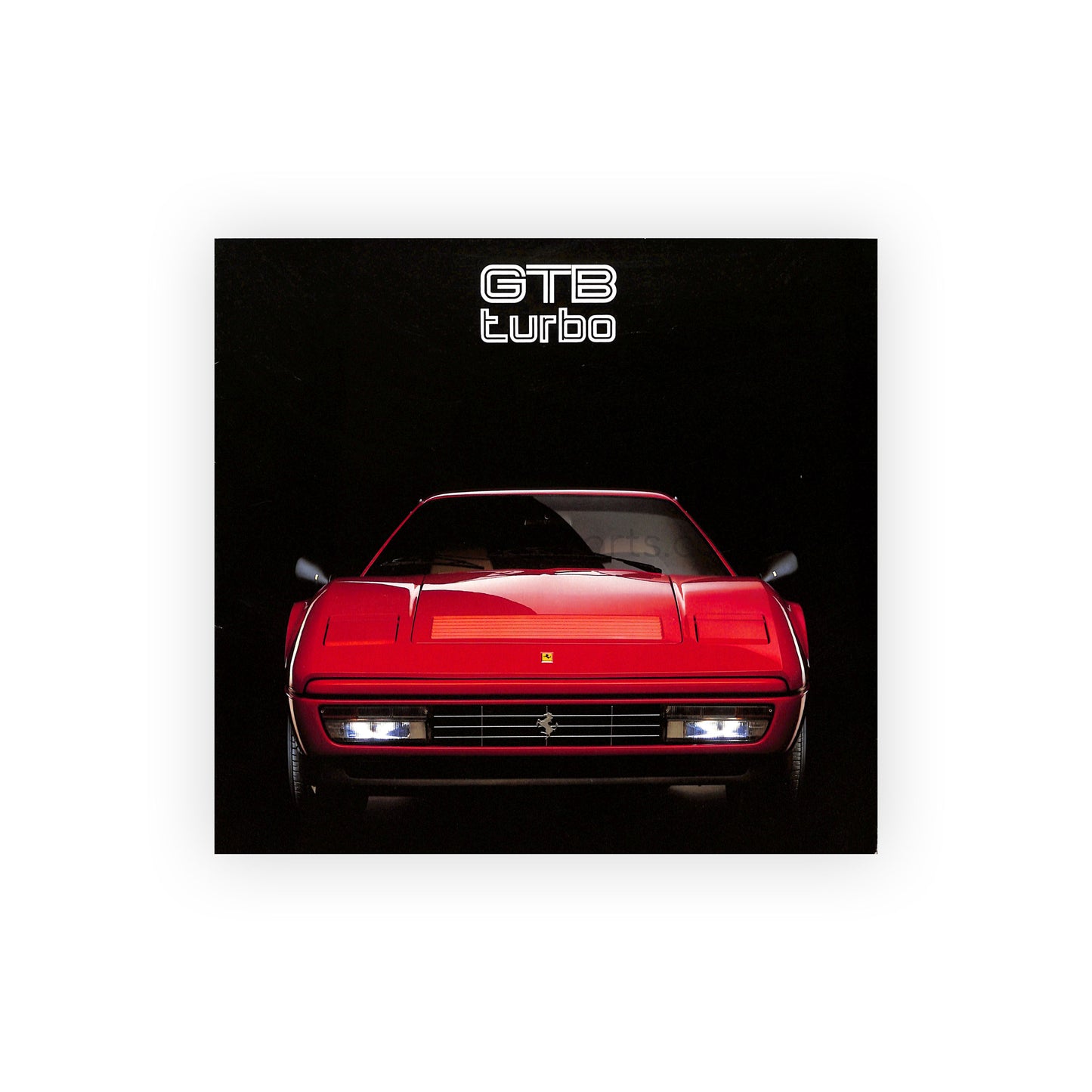 427/86 - Ferrari GTB Turbo sales brochure