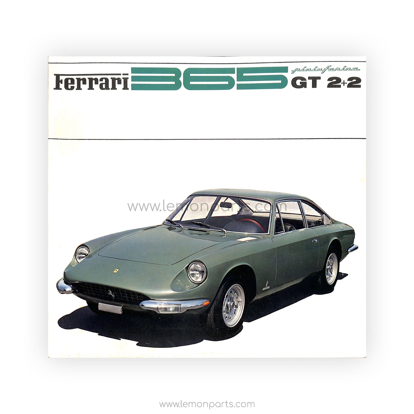 19/68 - Ferrari 365 GT 2+2 Pininfarina 1968 sales brochure