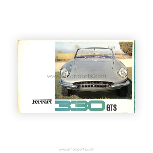 14/66 - Ferrari 330 GTS Pininfarina 1966 sales brochure