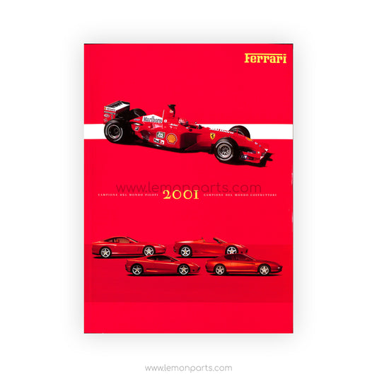 1756/01 - Ferrari yearbook 2001 in English and Italian